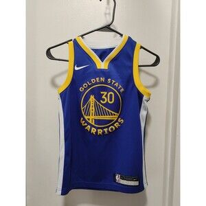 Nike Golden State Warriors Stephen Curry 30 Jersey Dri Fit Mens Size S